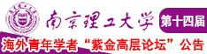 捅骚嫩逼南京理工大学第十四届海外青年学者紫金论坛诚邀海内外英才！